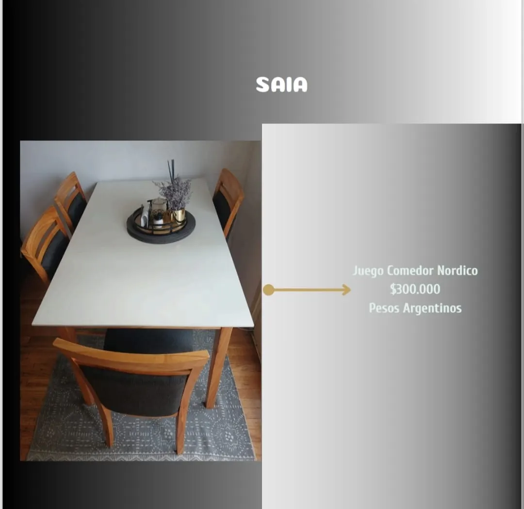 mesa de comedor