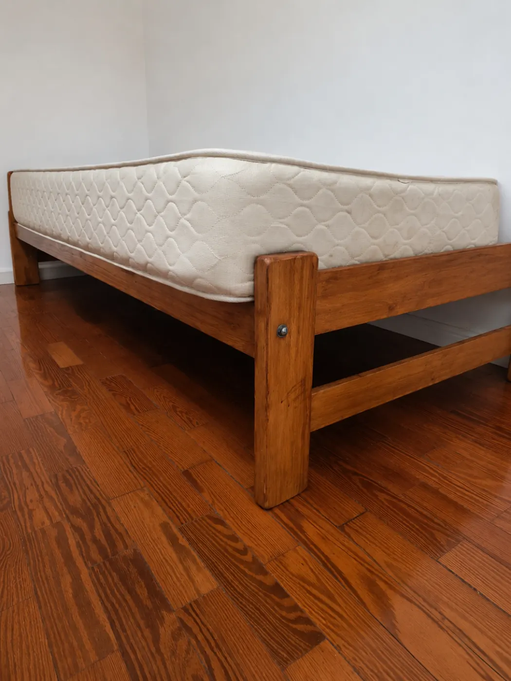Cama macisa con colchón 1 plaza