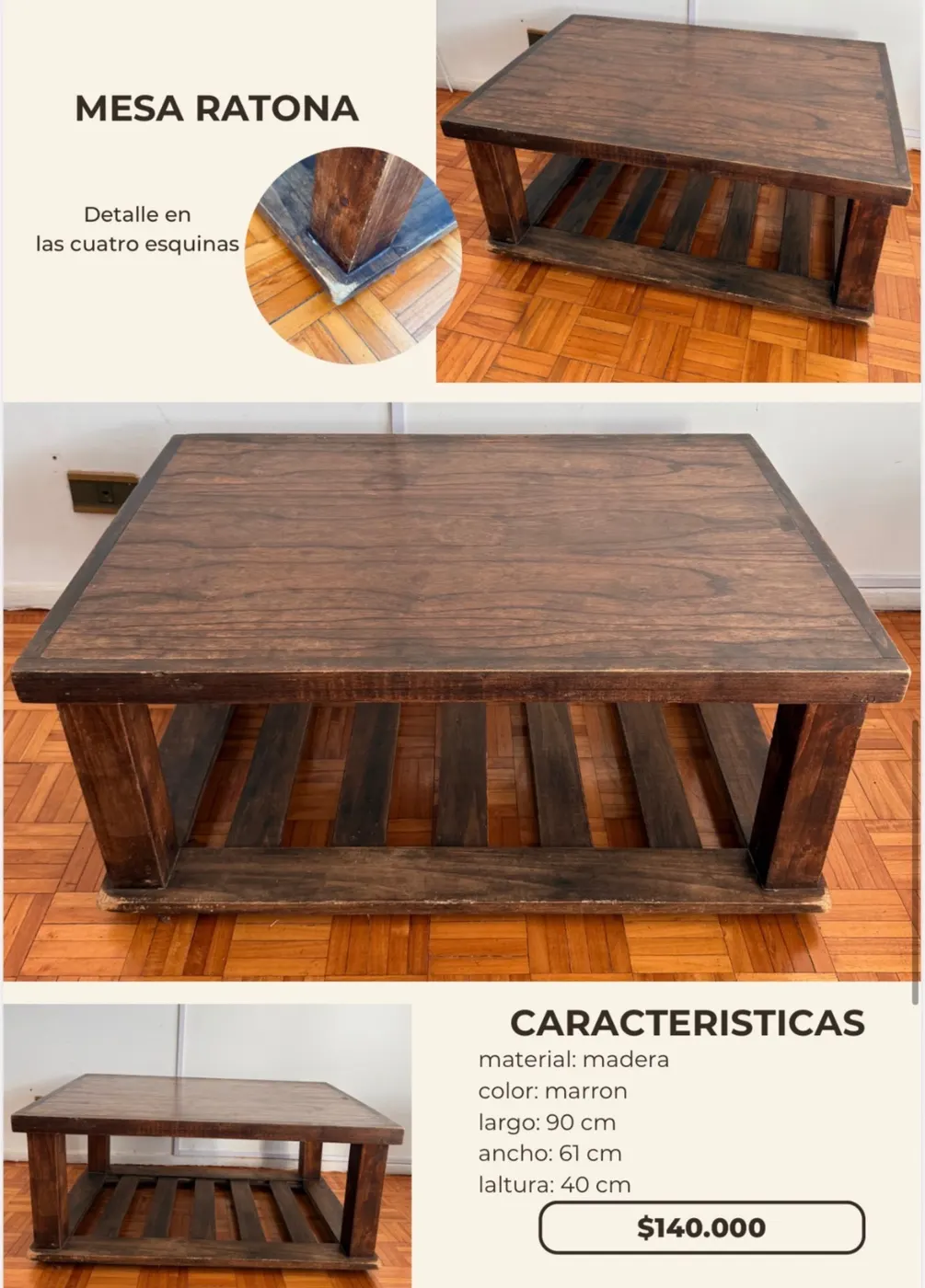 Mesa ratona