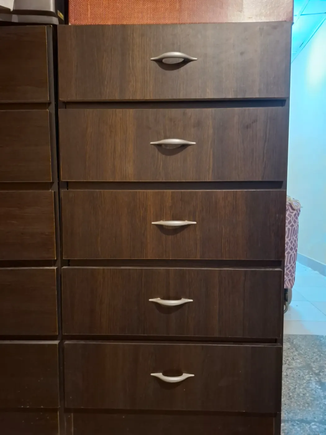 Cajonera madera 2 pares