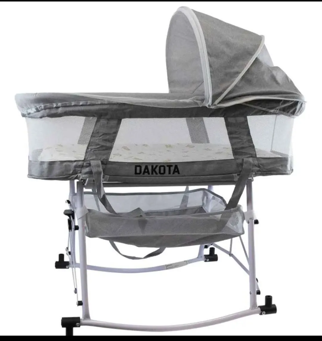 cuna mecedora con ruedas Dakota