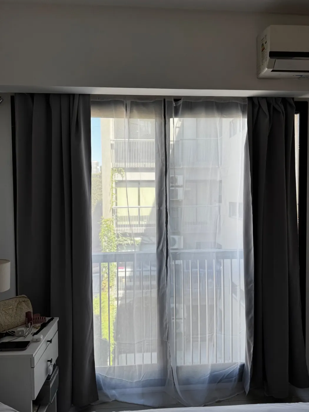 🪟 CORTINAS BLACKOUT + VOILE PARA VENTANAL + 2 BARRALES CON ACCESORIOS