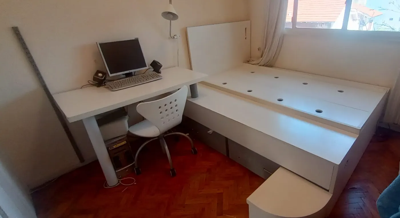 CAMA + ESCRITORIO JUEGO DE DORMITORIO