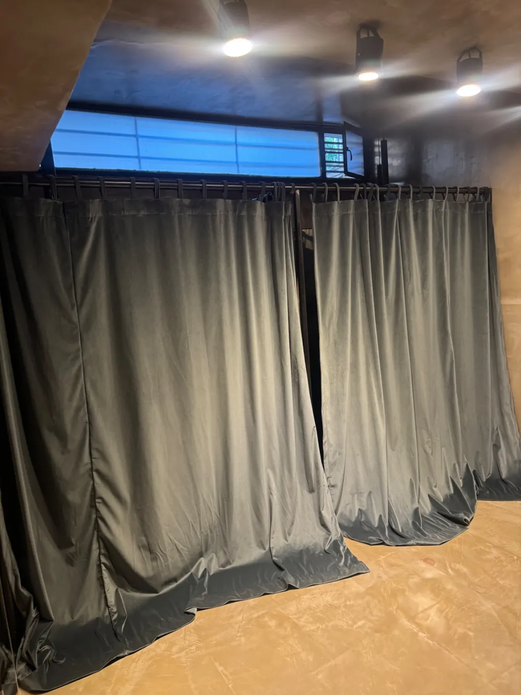 Cortinas de pana
