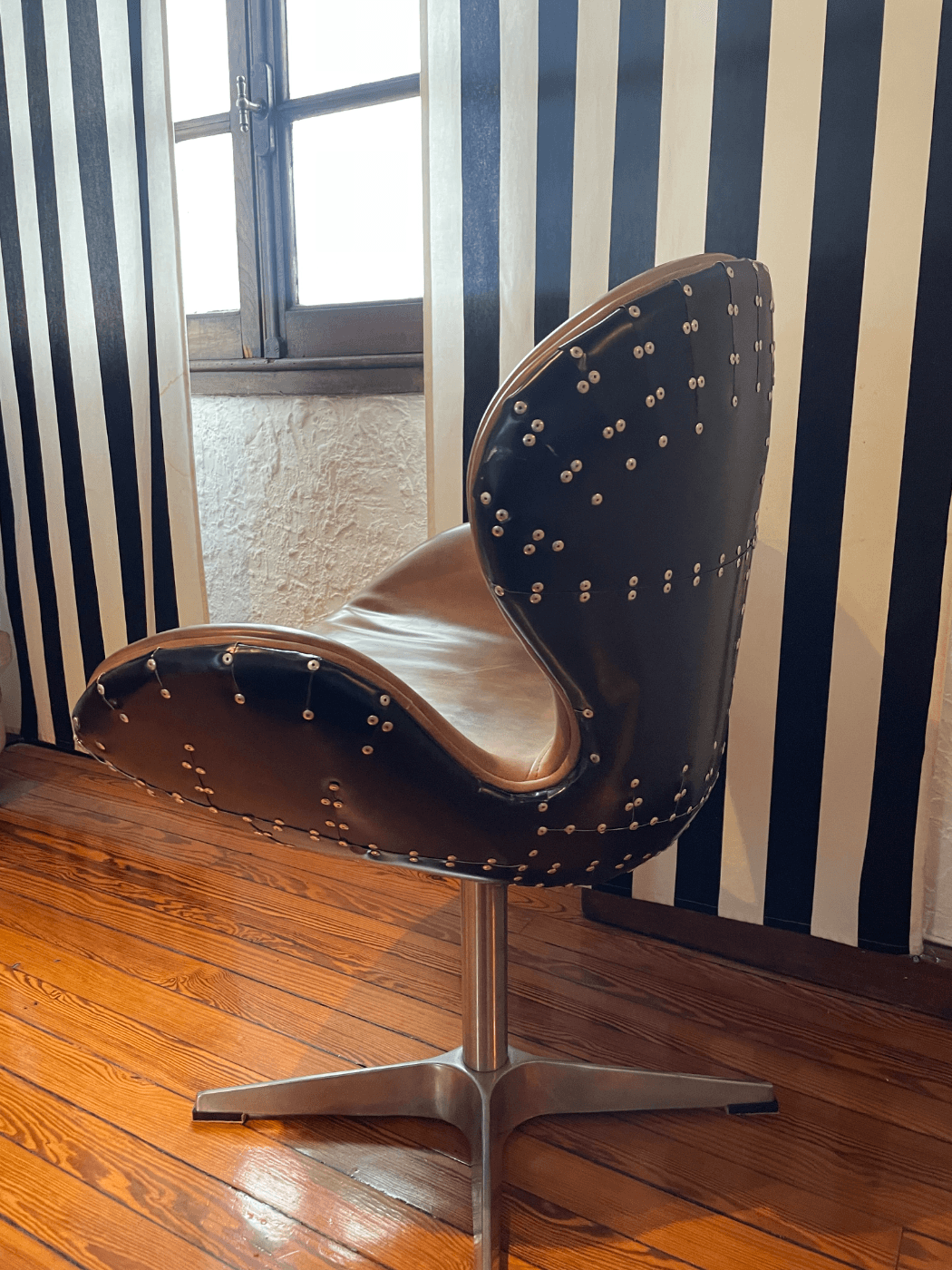 Sillón de cuero