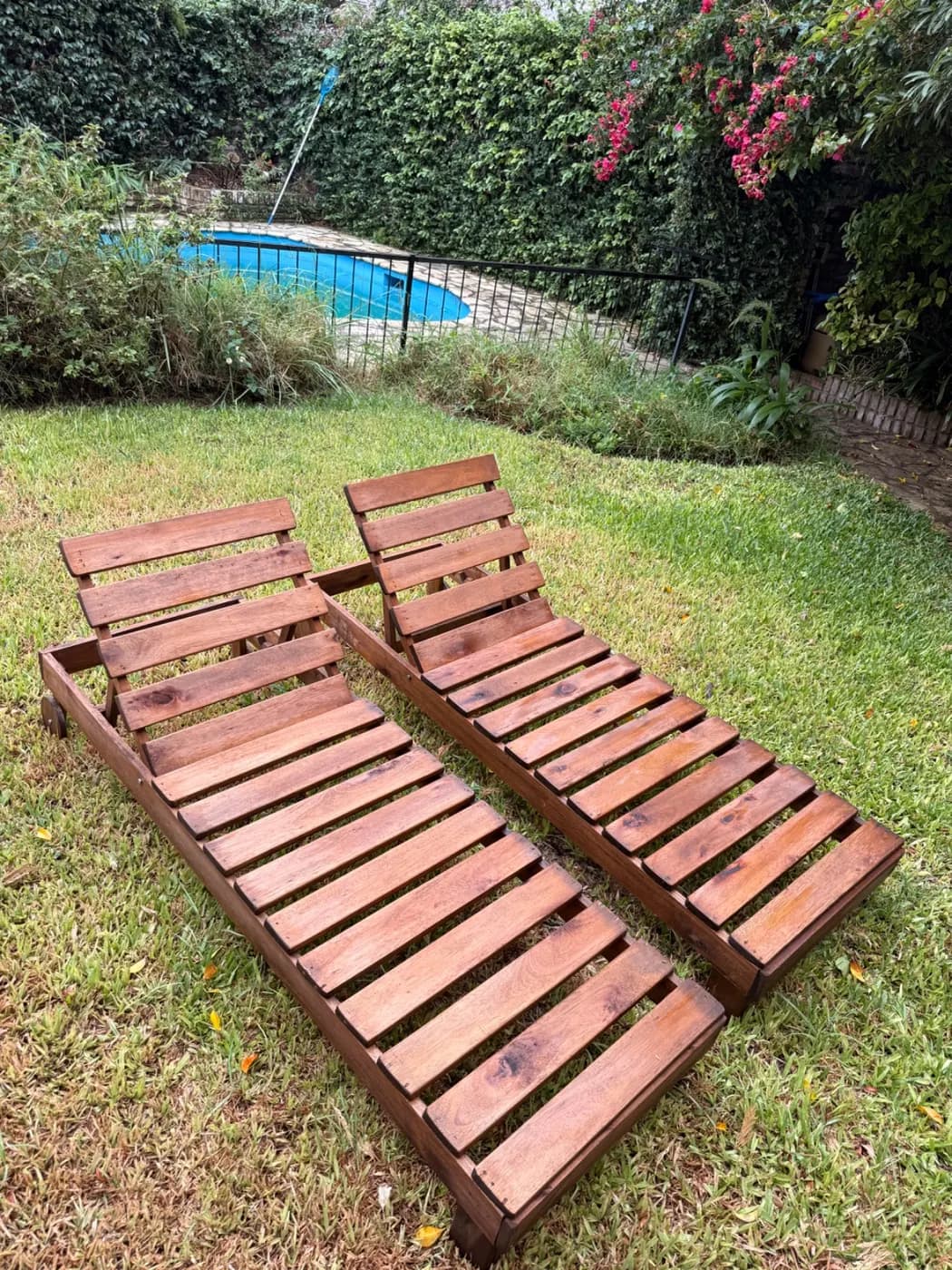 Reposeras de madera