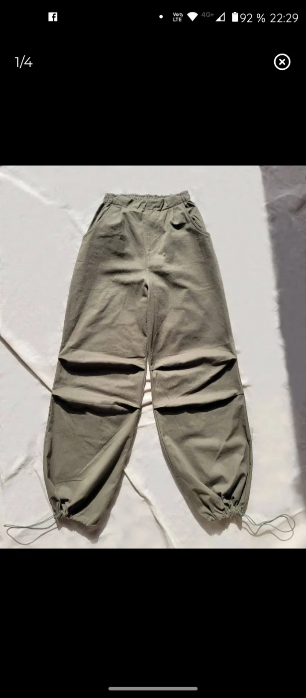 Pantalon, parachute mid nuevo