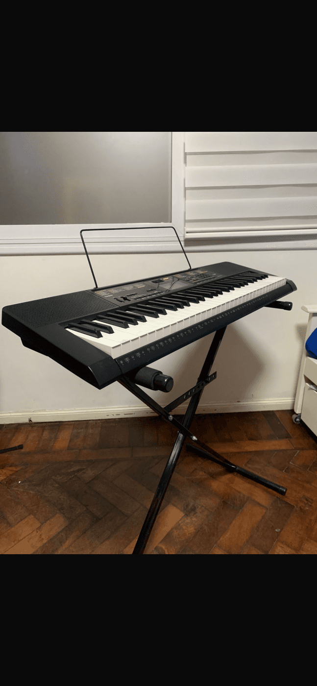 piano casio ctk 2400 61 teclas