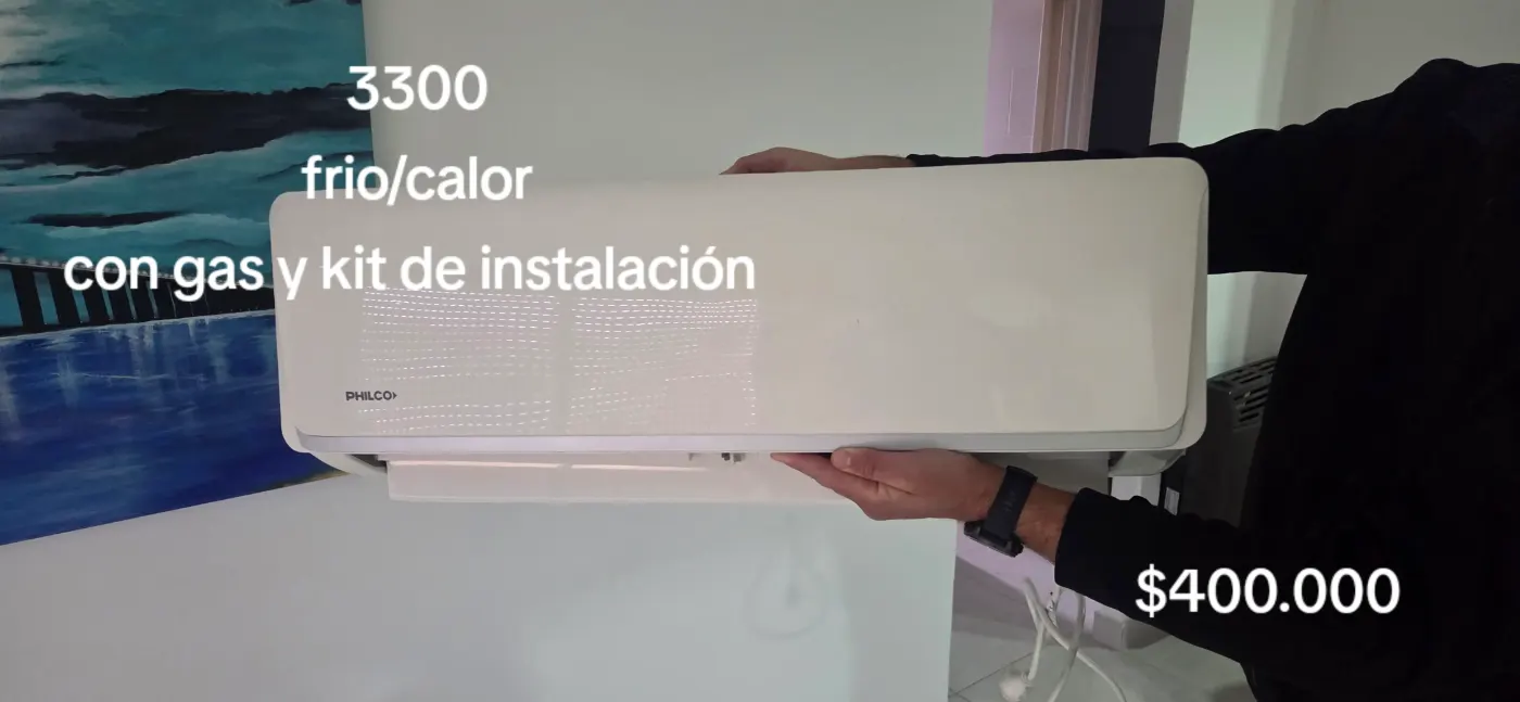 AA frío calor Philco 3.300 w