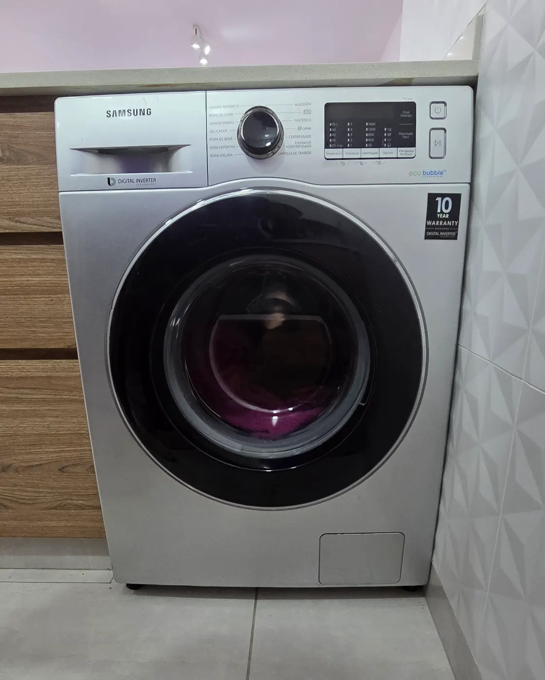 Lavarropas Samsung 9kg