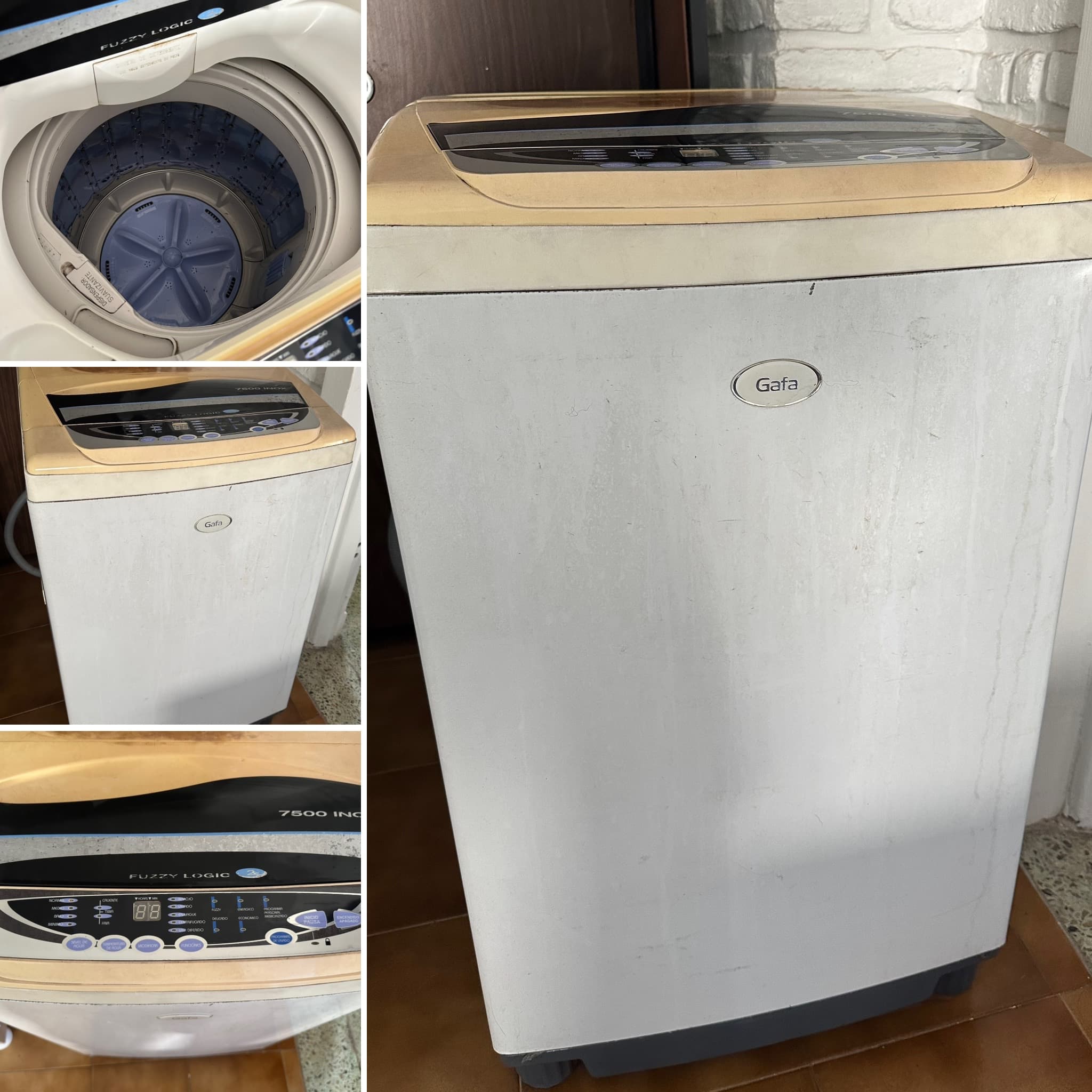 Lavarropas Gafa Fuzzy Logic 7500