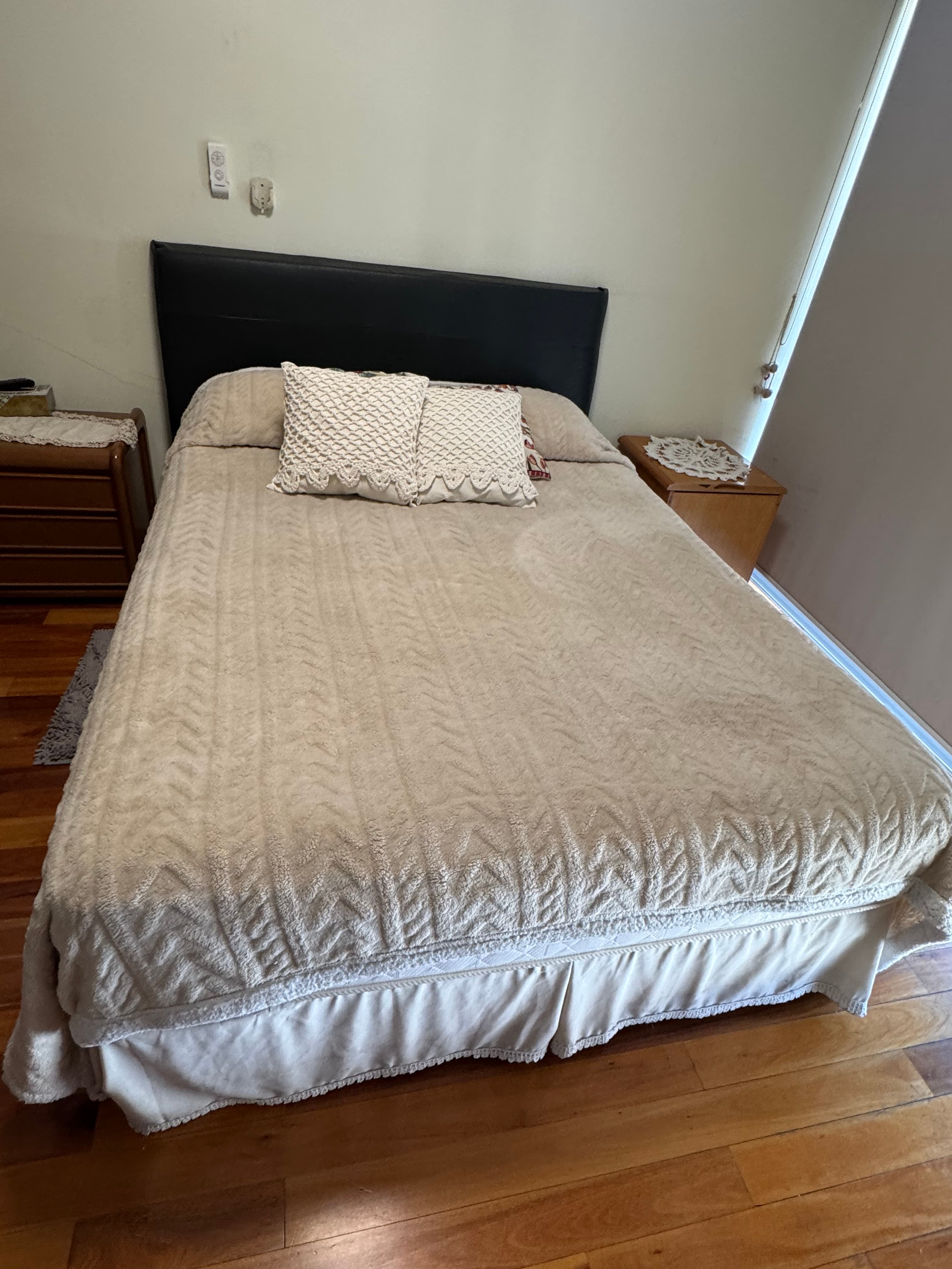 Combo colchón resortes + sommier