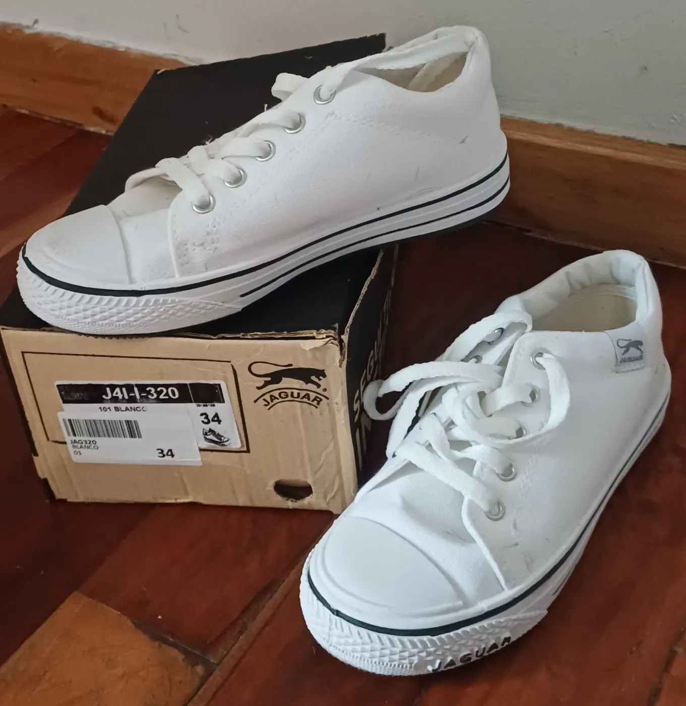 Zapatillas Jaguar talle 34