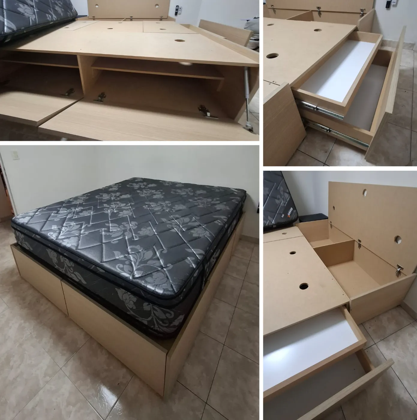 Base cama BOX Queen size