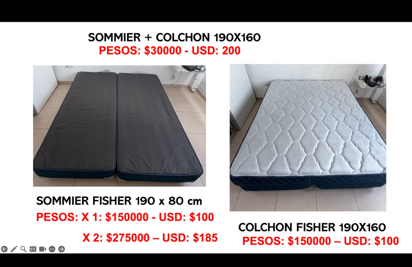 Colchon + sommier