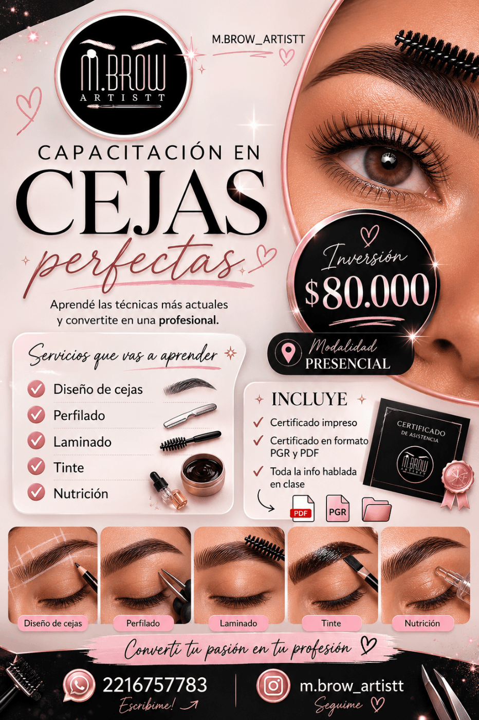 CURSO CEJAS PERECTAS