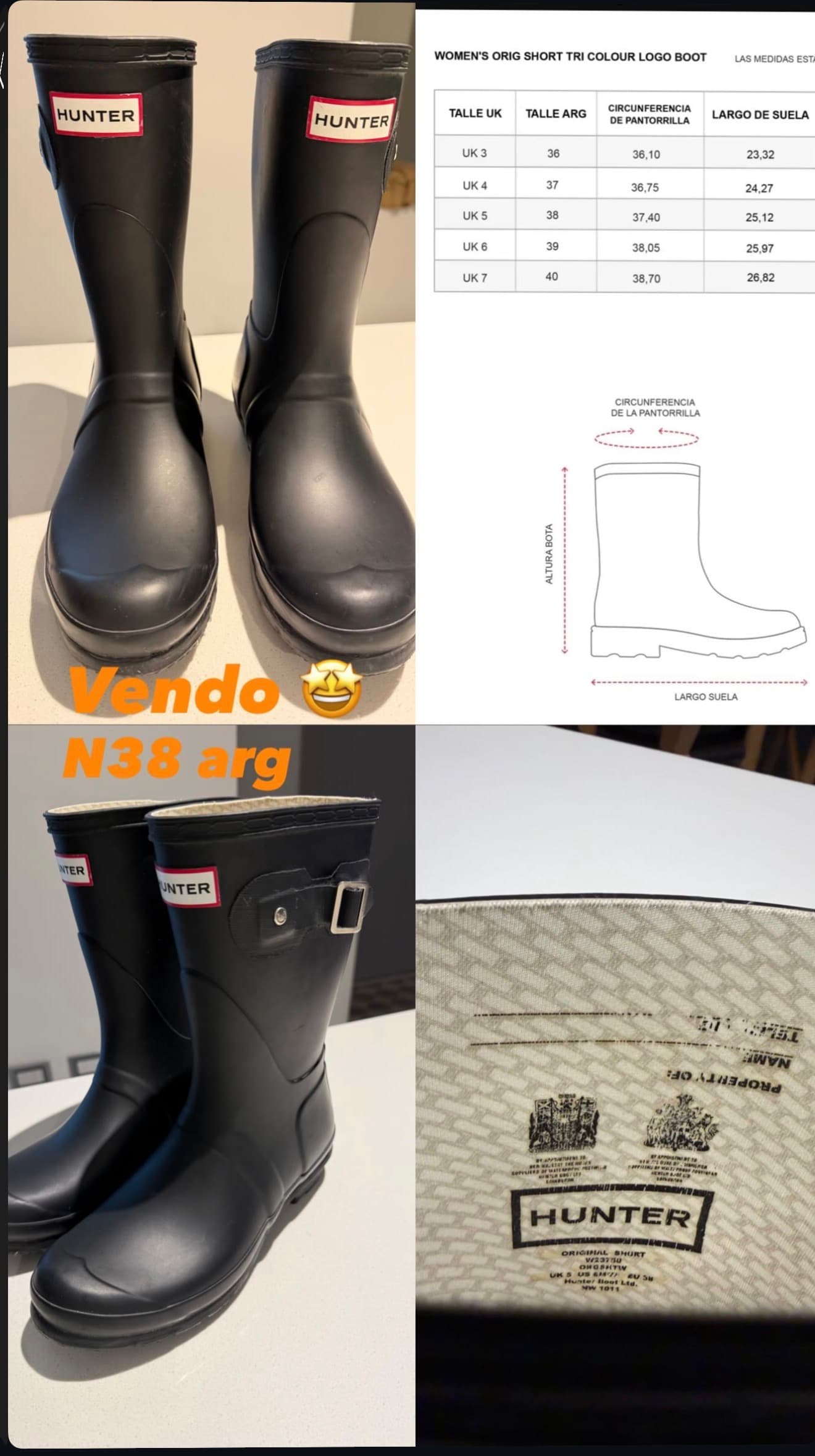 Bota Hunter