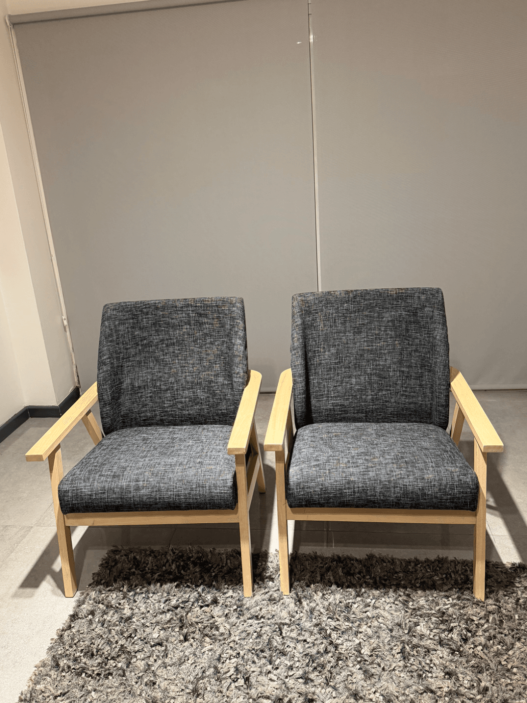 2 sillones de tela