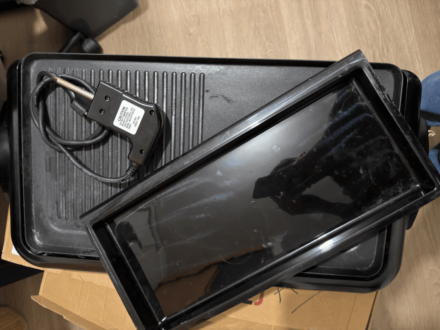 Parrilla Eléctrica 2000 W Negro TH-205