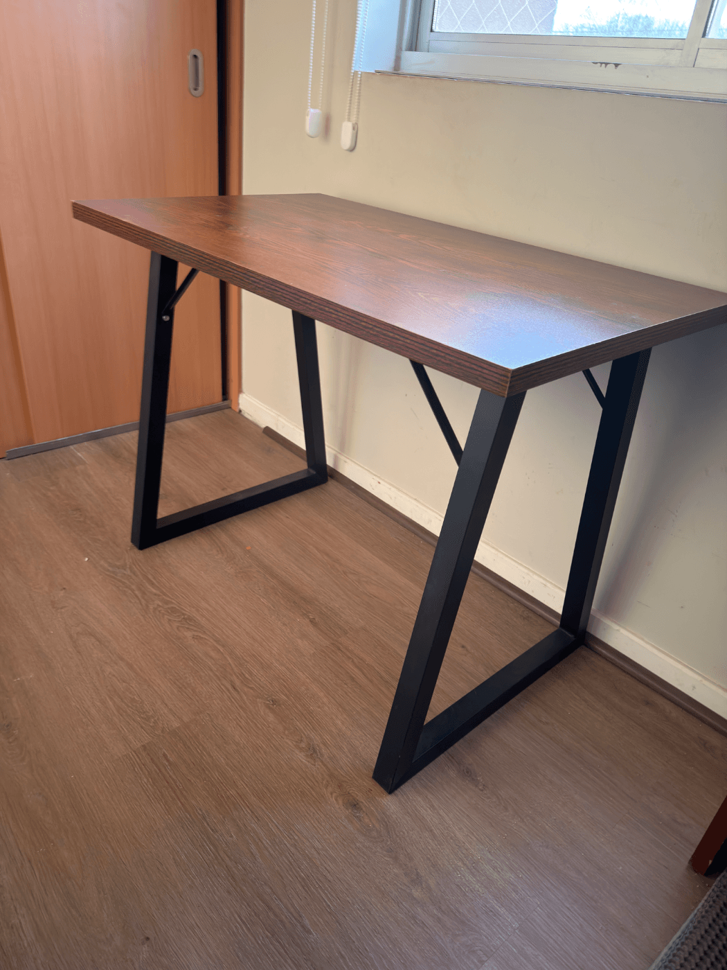 Escritorio Pata Metal Oficina 100x60x75cm Gruesa 30mm