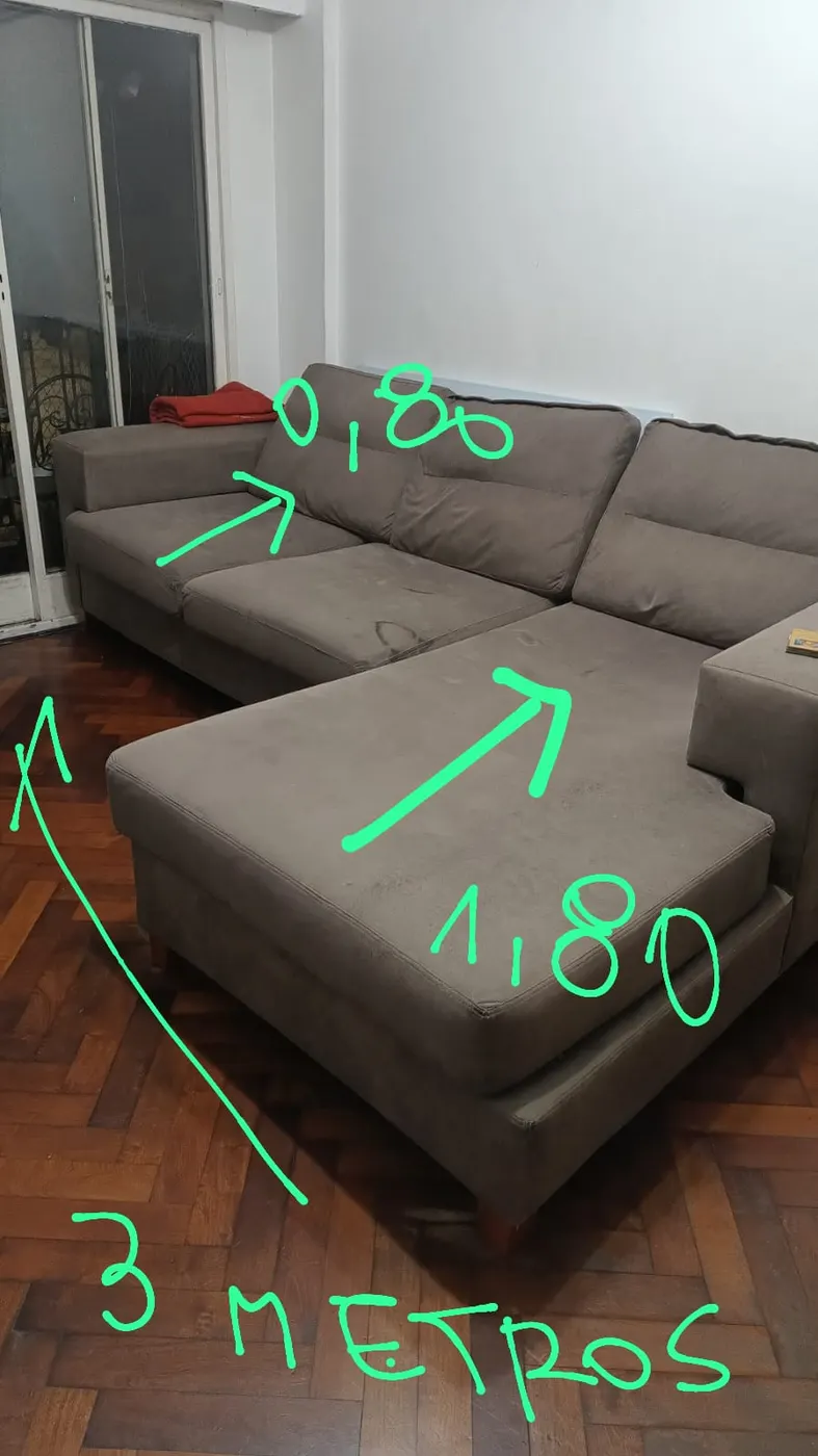 Sofa rinconero de dos cuerpos