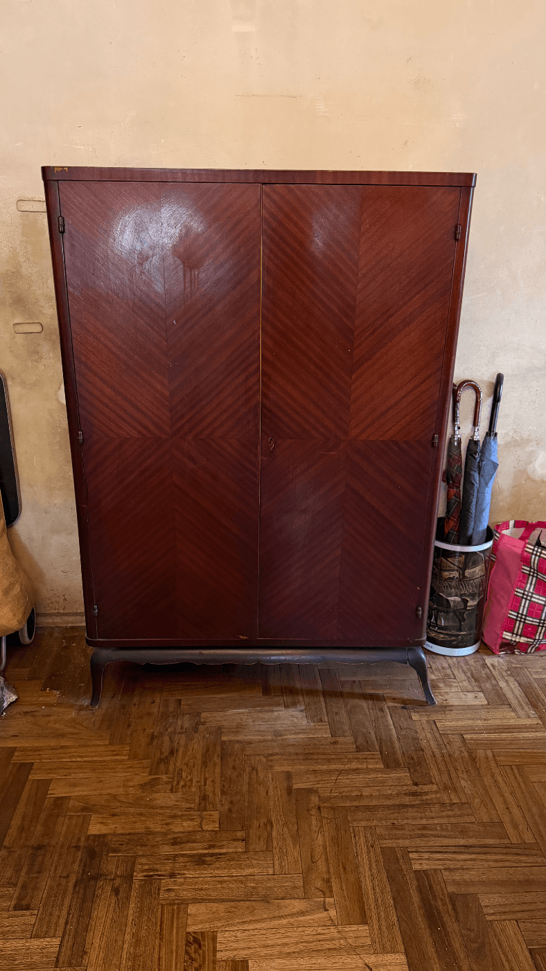 Vajillero antiguo madera maciza