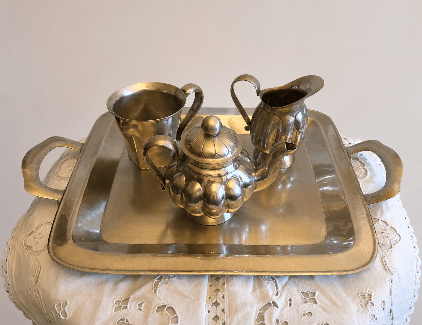 Juego de té alpaca