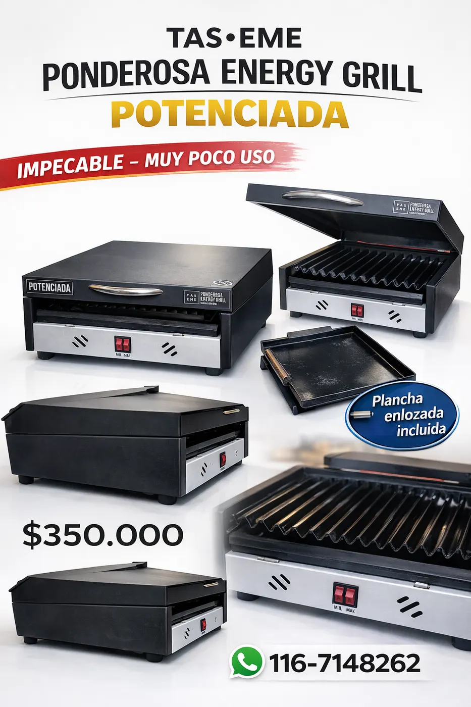 Parrilla electrica