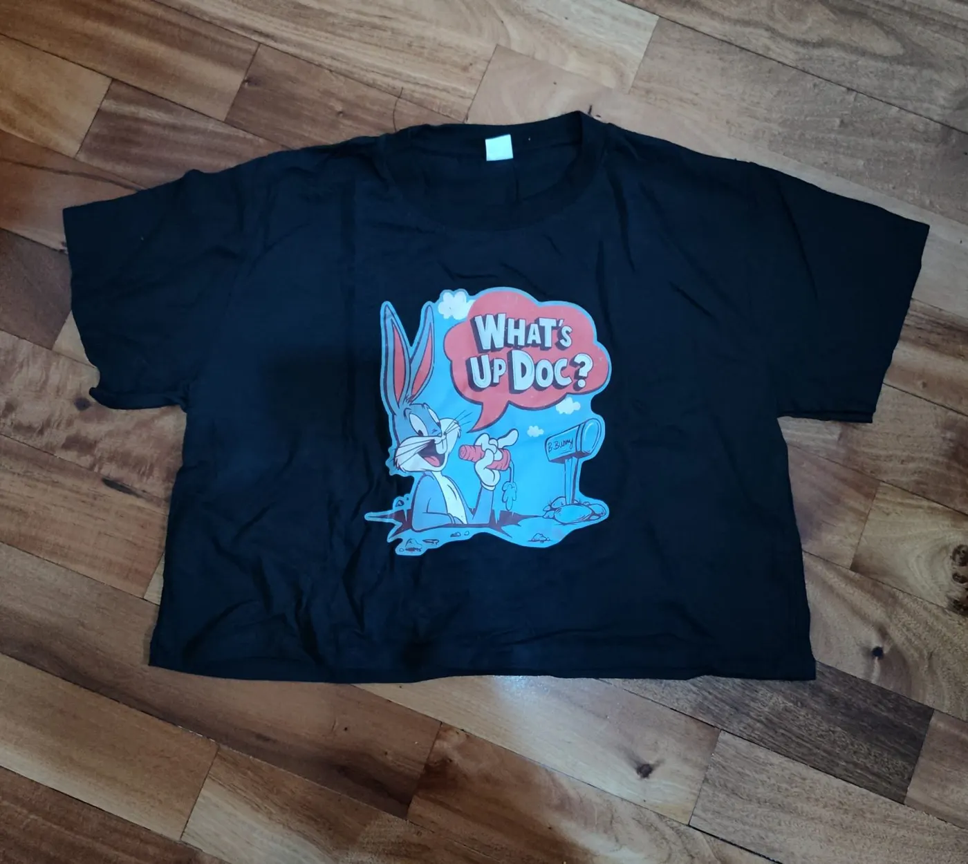 Remera Crop Bugs Bunny