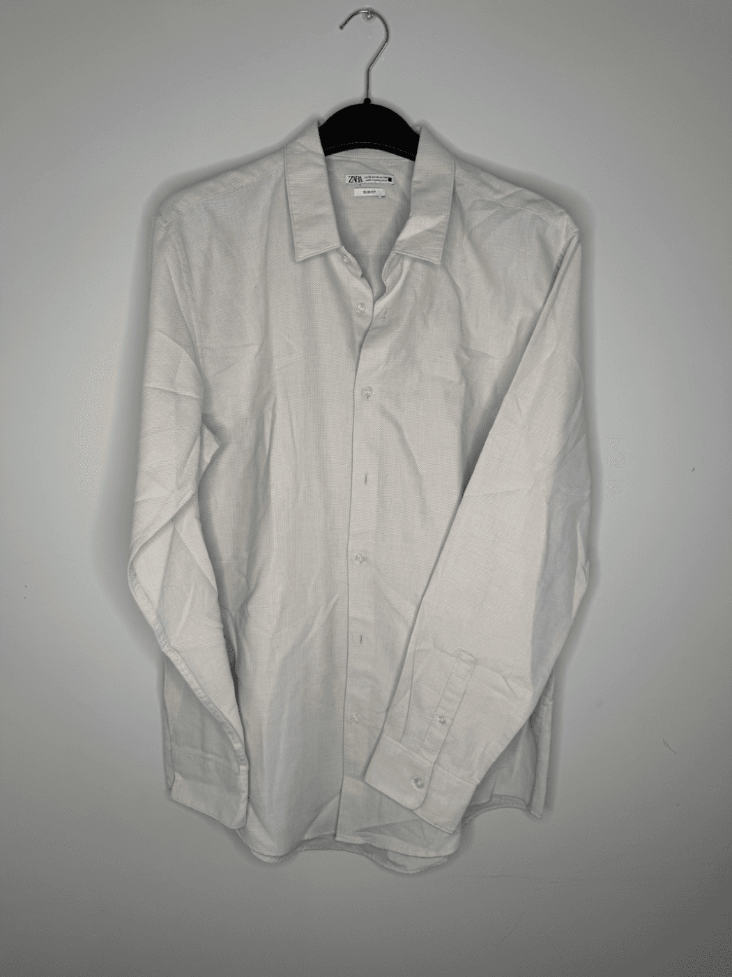 Camisa blanco-hueso - Zara