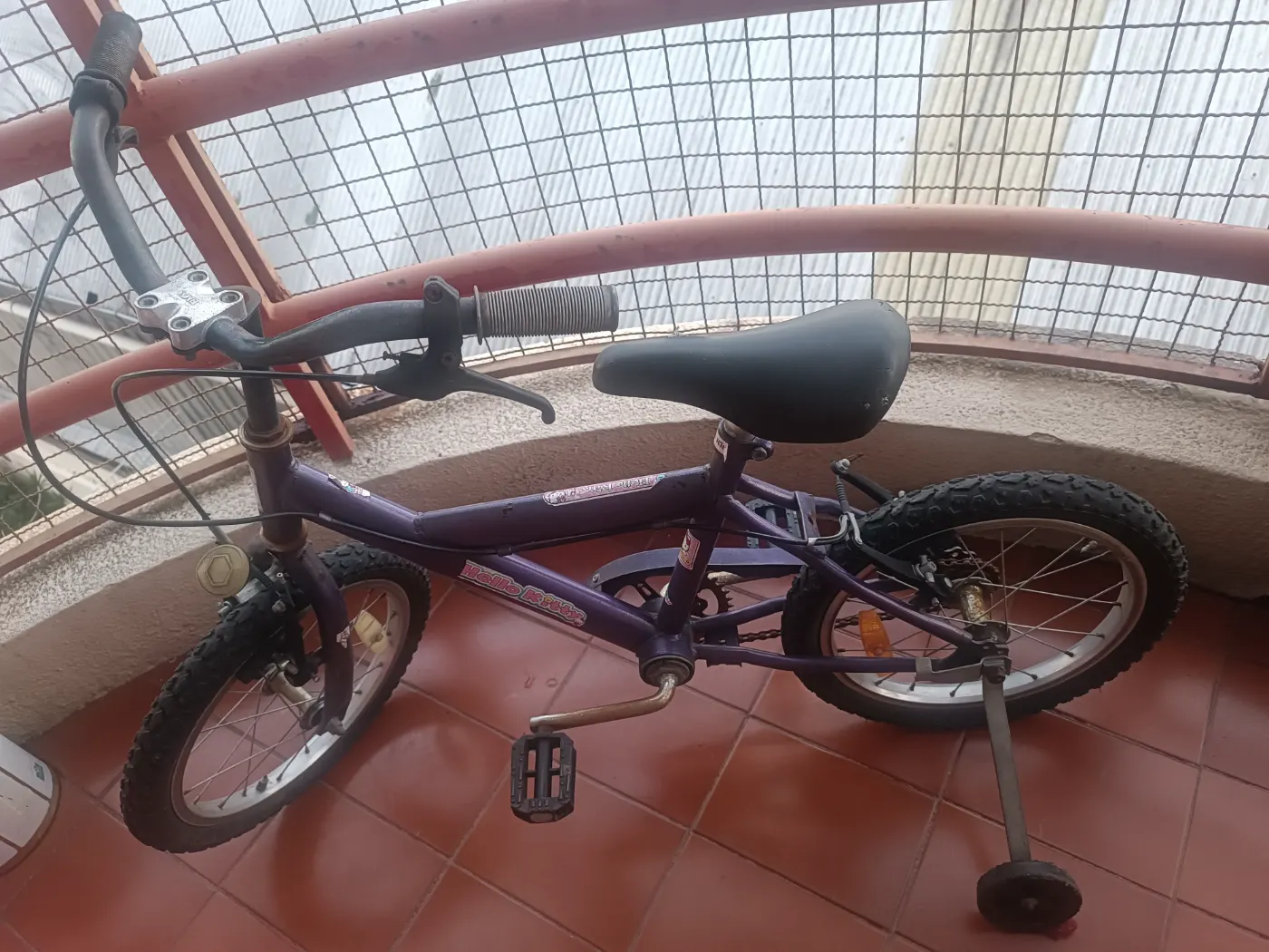 Bicicleta falta mantenimiento