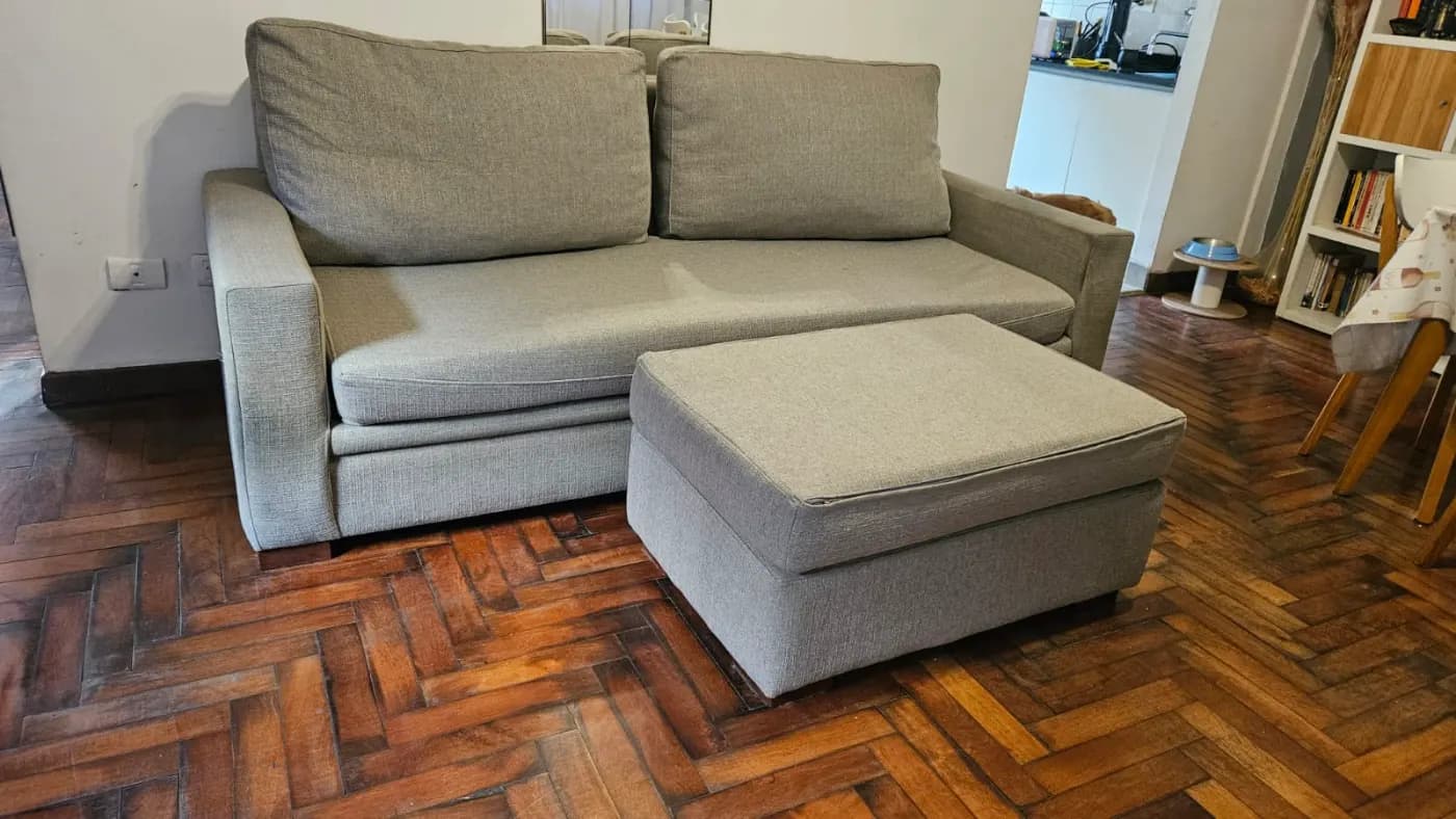 SOFA 3 CUERPOS CON CAMASTRO MOVIL