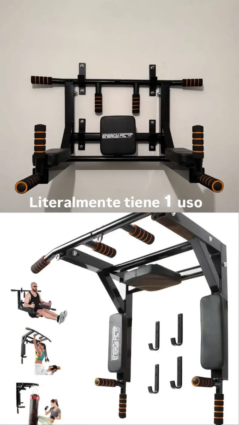 Barra Dominadas para Gym