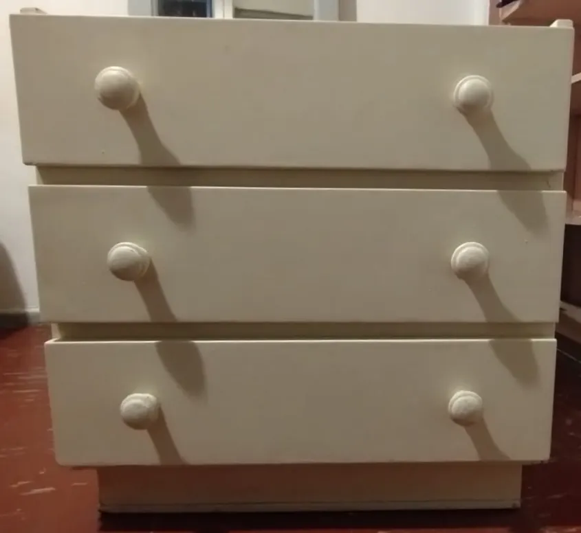 Cajonera con baul atrás