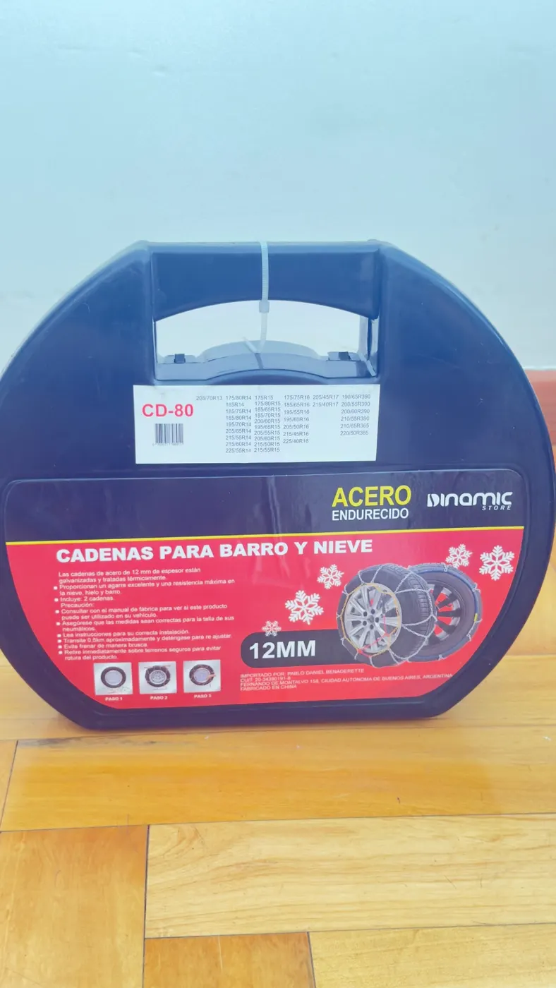 Cadenas De Nieve Barro Reforzadas Suv Autos Maxima Calidad