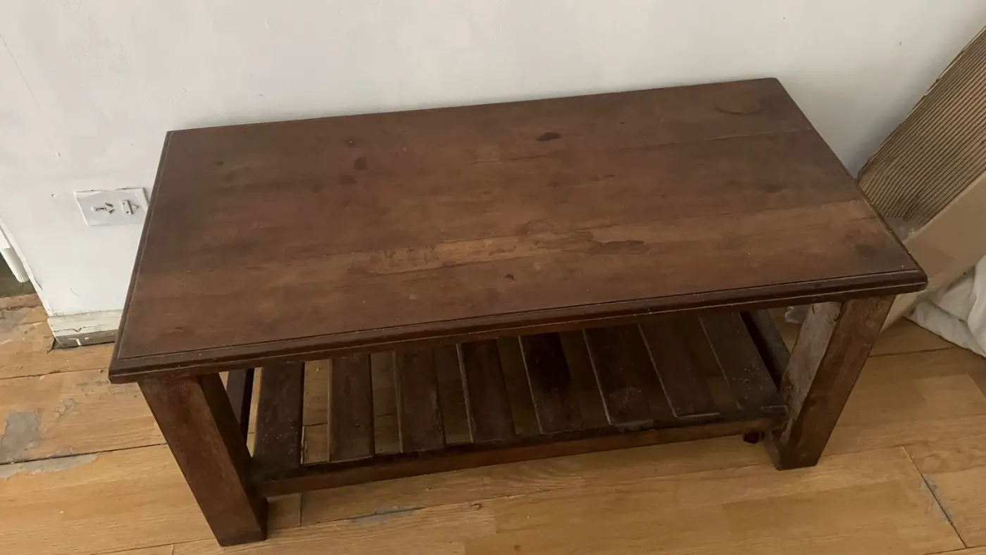 Mesa ratona de algarrobo
