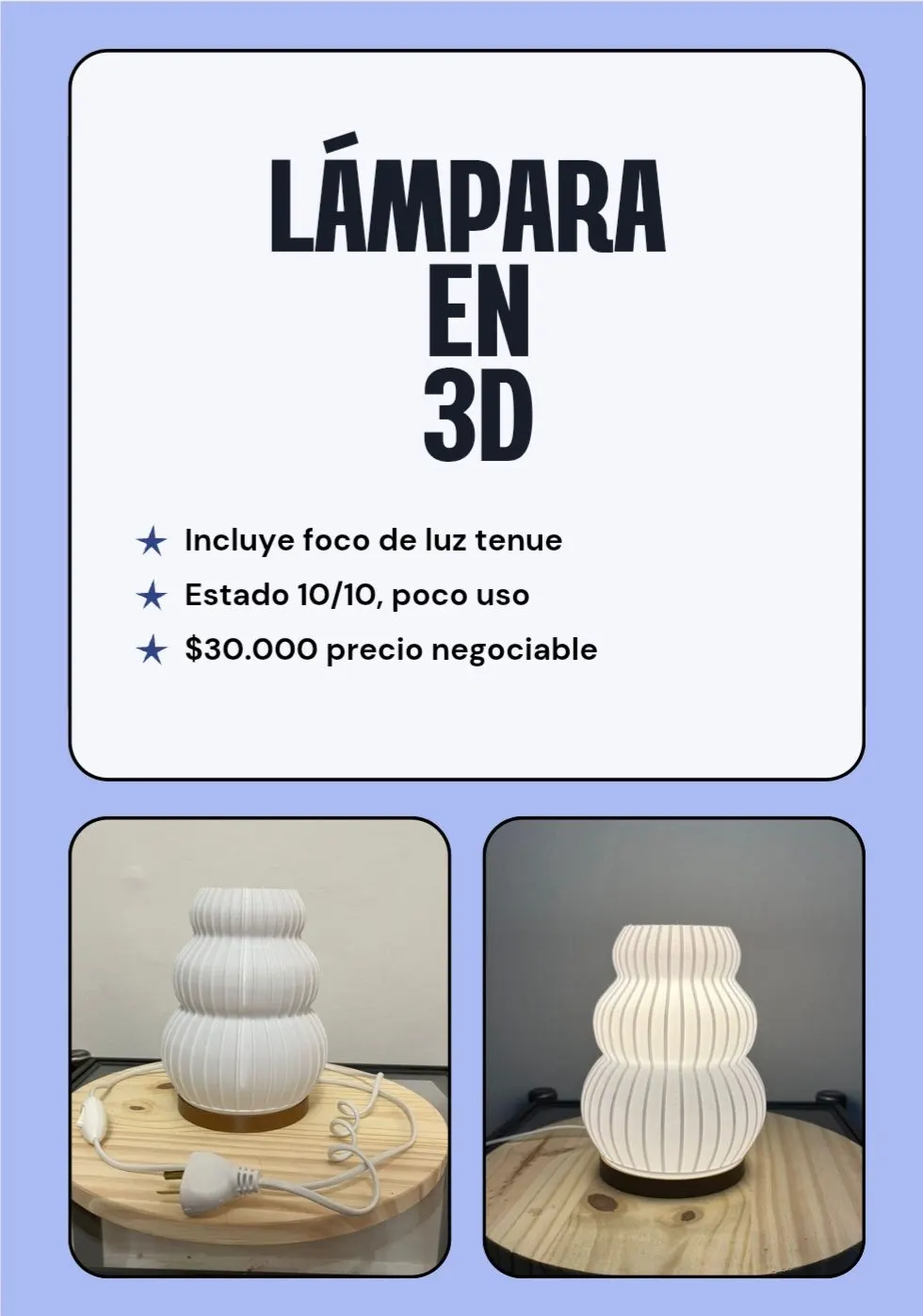 Lámparas 3D