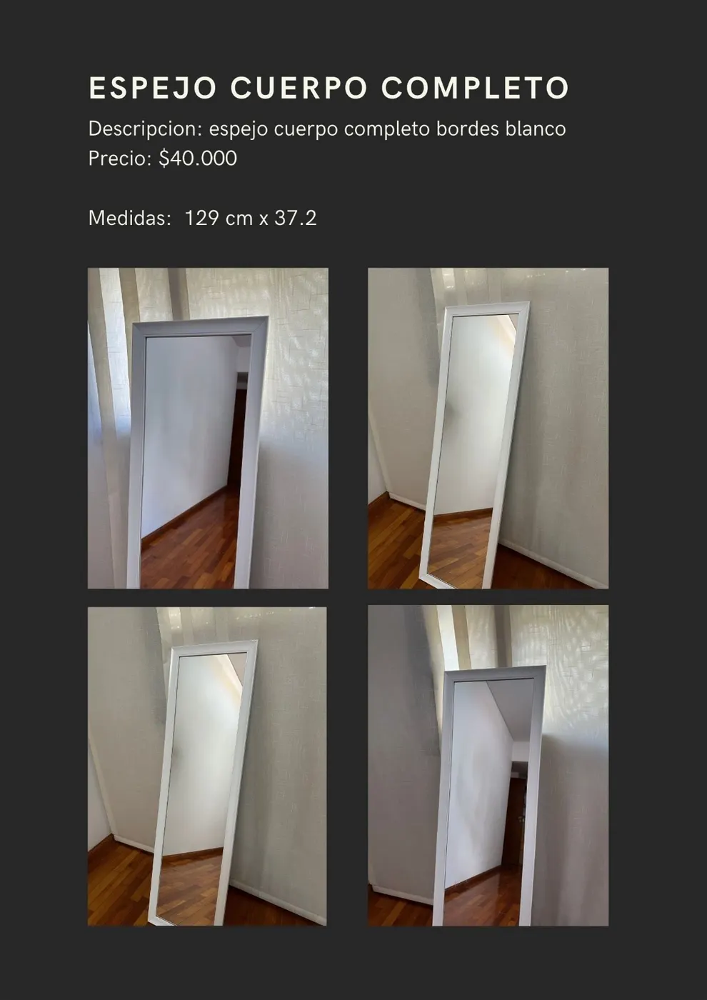 Espejo de pared