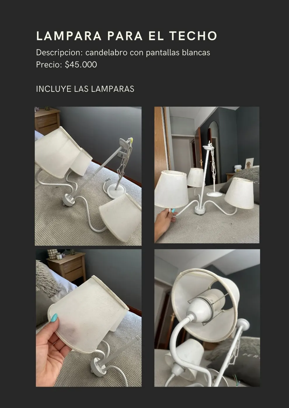 Lámpara de dormitorio