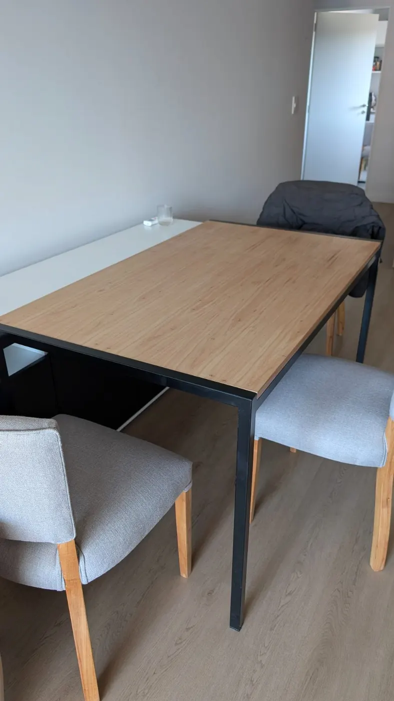 Mesa de comedor 135x80x75