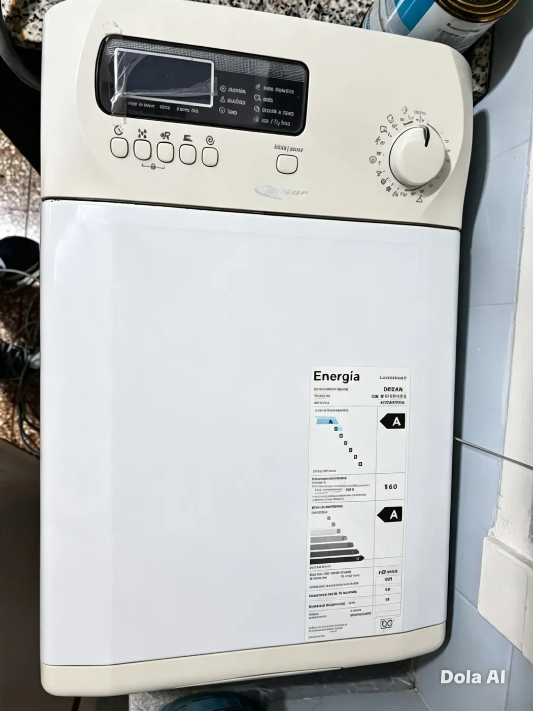 Lavarropa Drean 1000 rpm carga superior