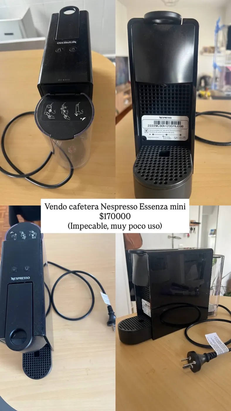 Cafetera Nespresso Essenza mini