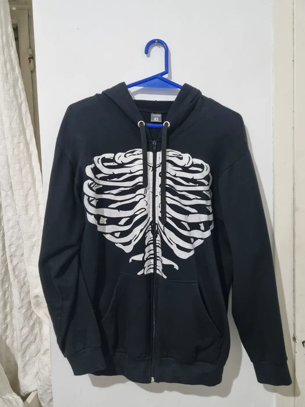 campera talle M esqueleto