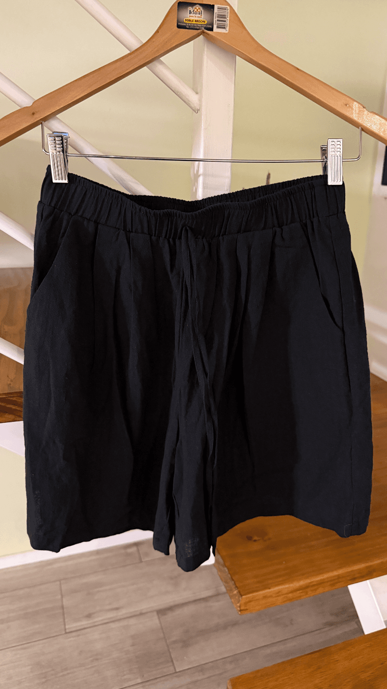 Short tipo lino suelto talle M grande sin uso