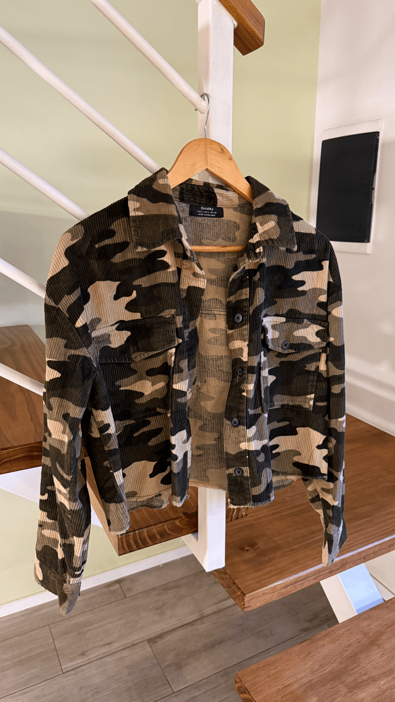 Campera corderoi corta talle M