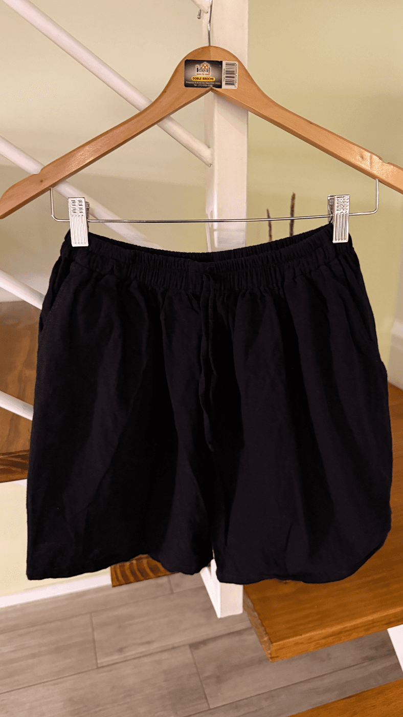 Short tipo Lino con bolsillo suelto talle M