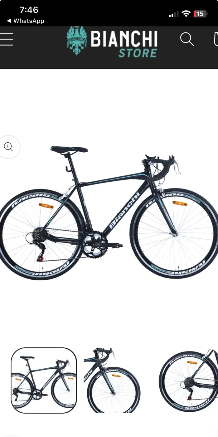 Bicicleta rutera bianchi nueva