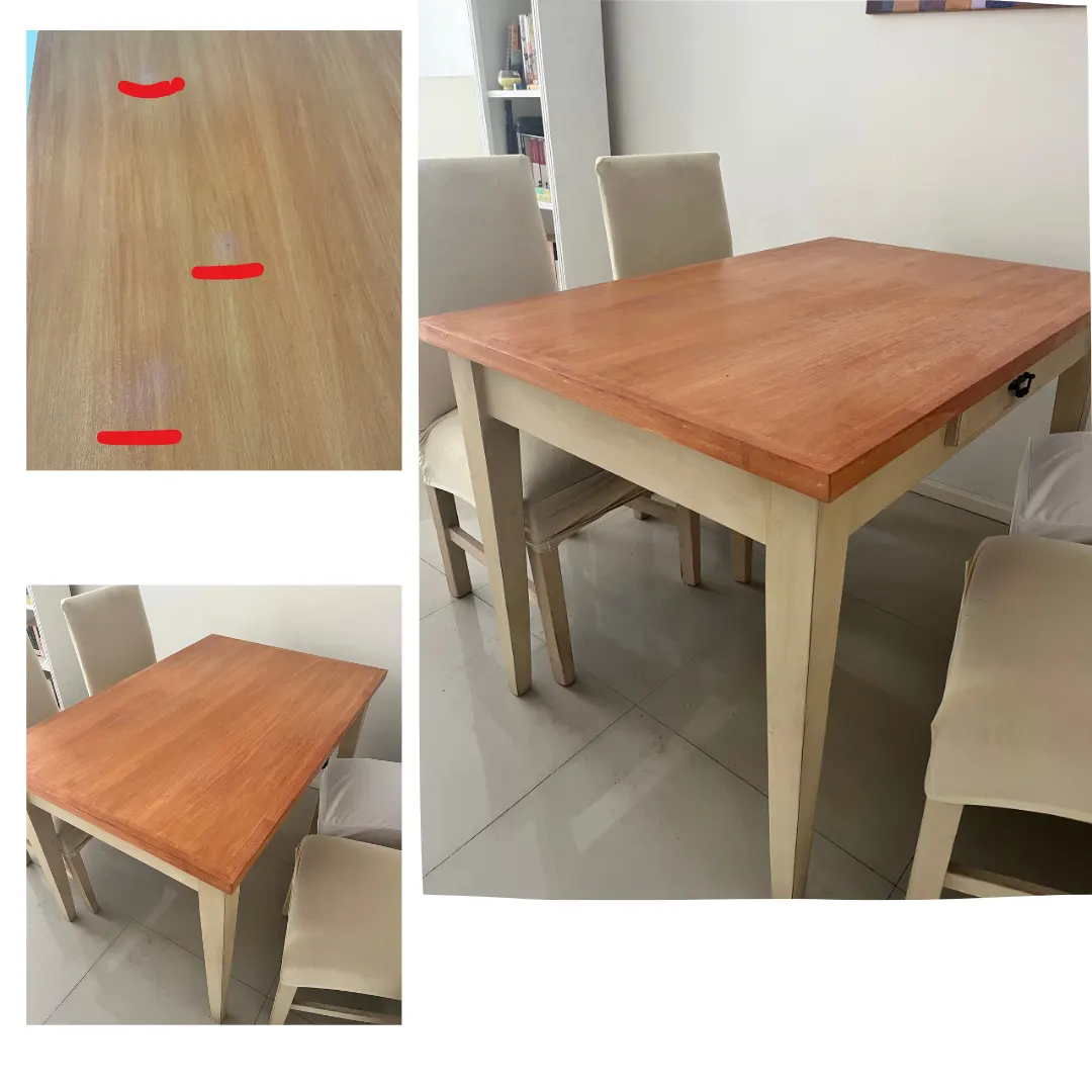 Mesa de Comedor Estilo Campo (0,80 x 1,20 m)