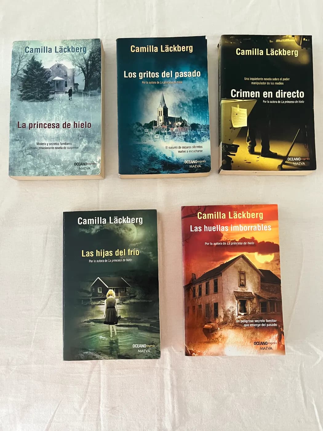 Lote Libros Camilla Läckberg